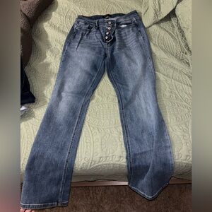 Judy Blue Button Fly Bootcut Jeans